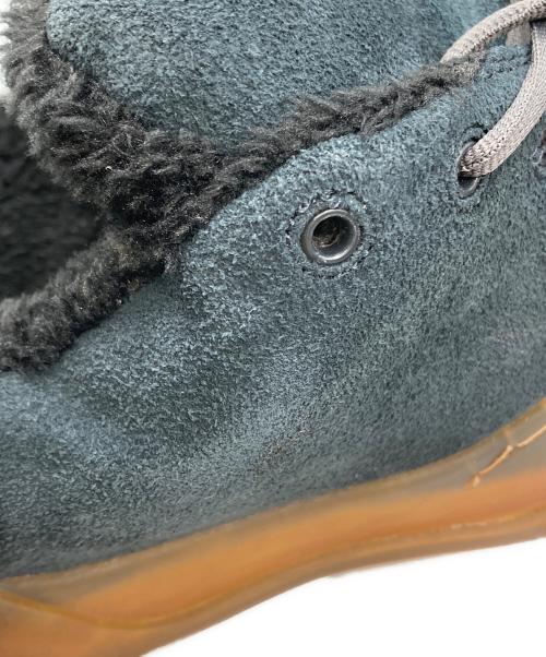 ERL（イーアールエル）ERL (イーアールエル) SUEDE VAMP SKATE SNEAKER ブラック サイズ:10の古着・服飾アイテム