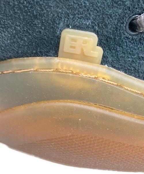 ERL（イーアールエル）ERL (イーアールエル) SUEDE VAMP SKATE SNEAKER ブラック サイズ:10の古着・服飾アイテム