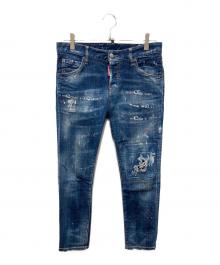 DSQUARED2（ディースクエアード）の古着「Cool Girl Cropped Jean/クール・ガール・クロップド・ジーン」｜インディゴ