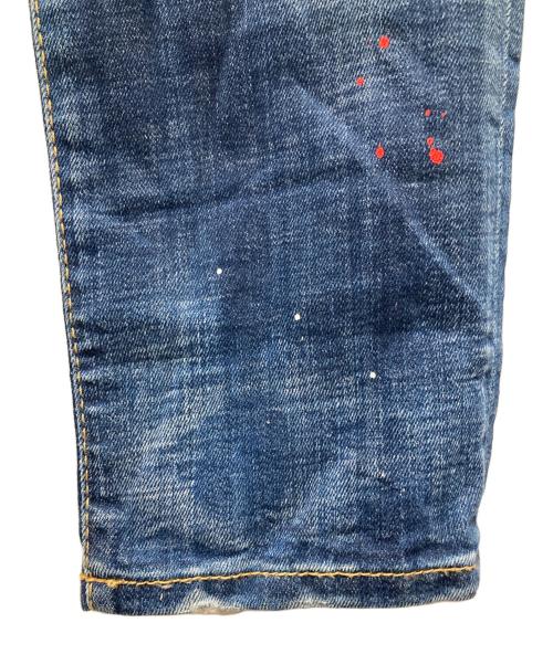 DSQUARED2（ディースクエアード）DSQUARED2 (ディースクエアード) Cool Girl Cropped Jean/クール・ガール・クロップド・ジーン インディゴ サイズ:36の古着・服飾アイテム