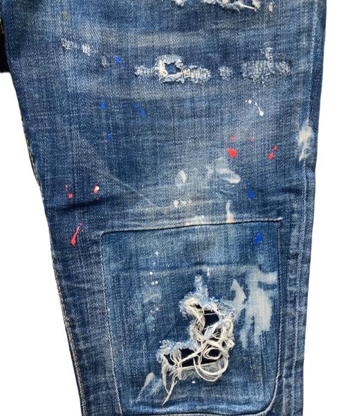 DSQUARED2（ディースクエアード）DSQUARED2 (ディースクエアード) Cool Girl Cropped Jean/クール・ガール・クロップド・ジーン インディゴ サイズ:36の古着・服飾アイテム