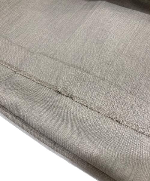 STUDIOUS（ステュディオス）STUDIOUS (ステュディオス) Leather Belted Trousers ベージュ サイズ:2の古着・服飾アイテム