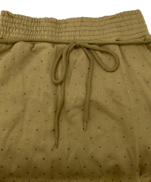 Ameri（アメリ）AMERI (アメリ) GLOSSY SWEAT SET UP DRESS カーキ サイズ:Mの古着・服飾アイテム