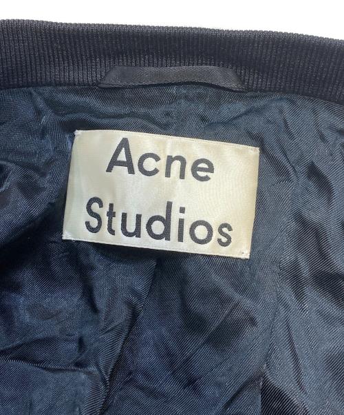 Acne studios（アクネ ストゥディオス）ACNE STUDIOS (アクネ ストゥディオス) ボンバージャケット ブラック サイズ:34の古着・服飾アイテム