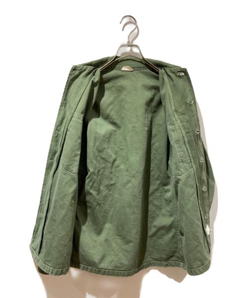 ー（ー）ー (ー) 60S US ARMY ミリタリージャケット グリーン サイズ:13 1/2の古着・服飾アイテム