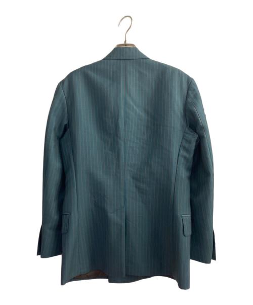 PRADA（プラダ）PRADA (プラダ) ダブルジャケット グリーン サイズ:46の古着・服飾アイテム