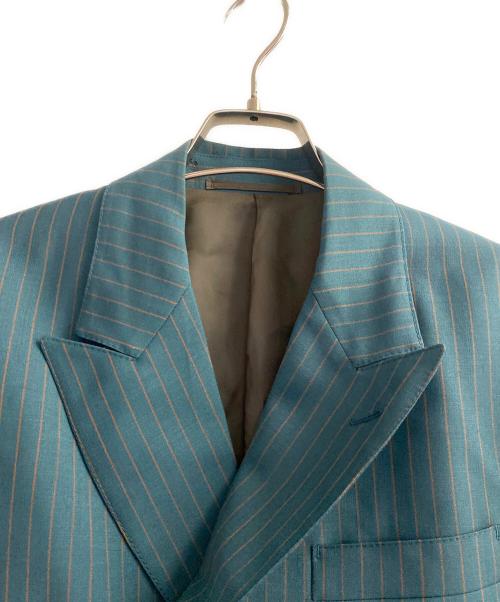 PRADA（プラダ）PRADA (プラダ) ダブルジャケット グリーン サイズ:46の古着・服飾アイテム