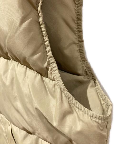 Eddie Bauer（エディーバウアー）Eddie Bauer (エディーバウアー) ダウンベスト ベージュ サイズ:Ｍの古着・服飾アイテム