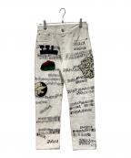 Denim Tears×LEVI'S×STUSSY×OUR LEGACYデニムティアーズ×リーバイス×ストゥーシー×アワーレガシー）の古着「デニムパンツ」｜ホワイト