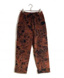 song for the mute（ソングフォーザミュート）の古着「TABBED CARGO PANT」｜オレンジ×ブラック