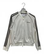 adidas×WALES BONNERアディダス×ウェールズボナー）の古着「Statement Track Top」｜ホワイト×ブラウン