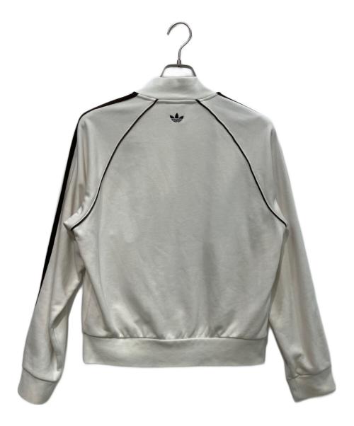 adidas（アディダス）adidas (アディダス) WALES BONNER (ウェールズボナー) Statement Track Top ホワイト×ブラウン サイズ:Mの古着・服飾アイテム
