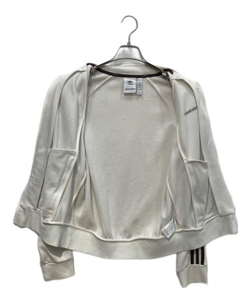 adidas（アディダス）adidas (アディダス) WALES BONNER (ウェールズボナー) Statement Track Top ホワイト×ブラウン サイズ:Mの古着・服飾アイテム