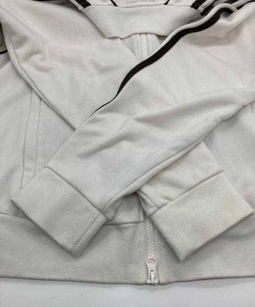 adidas（アディダス）adidas (アディダス) WALES BONNER (ウェールズボナー) Statement Track Top ホワイト×ブラウン サイズ:Mの古着・服飾アイテム