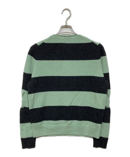 STEFAN COOKE（ステファンクック）STEFAN COOKE (ステファンクック) Rugby Jumper グリーン×ブラック サイズ:Sの古着・服飾アイテム