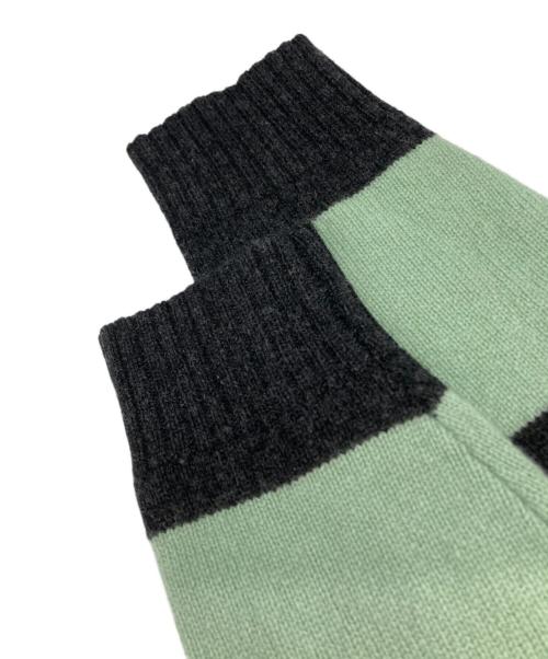 STEFAN COOKE（ステファンクック）STEFAN COOKE (ステファンクック) Rugby Jumper グリーン×ブラック サイズ:Sの古着・服飾アイテム