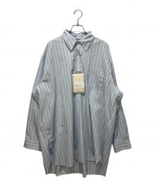 OUR LEGACY（アワーレガシー）の古着「POPOVER SHIRT」｜ブルー×ピンク