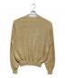 SASQUATCHfabrix. (サスクワッチファブリックス) CALLIGRAPHIC LOVE & PEACE KNIT ベージュ サイズ:M：8000円