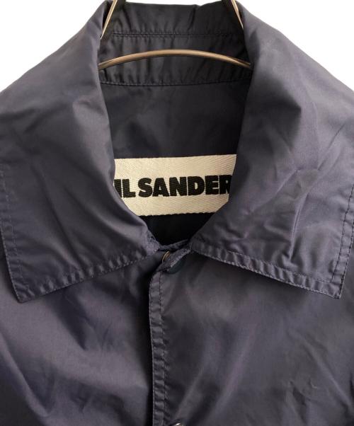 JIL SANDER（ジルサンダー）JIL SANDER (ジルサンダー) ナイロンコーチジャケット ネイビー サイズ:44の古着・服飾アイテム