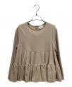 ）の古着「tiered tops」｜ベージュ