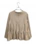 hitomi (ヒトミ) tiered tops ベージュ サイズ:XS：10000円