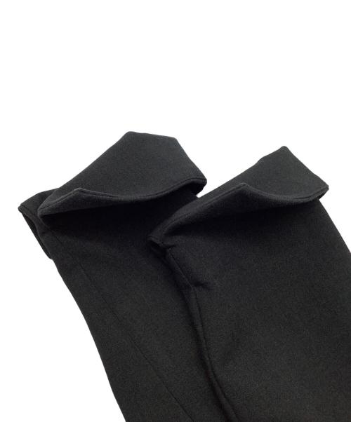 SOEJU（ソージュ）SOEJU (ソージュ) ウールライクノーカラージャケット ブラック サイズ:Sの古着・服飾アイテム