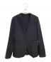 SOEJU（ソージュ）の古着「ウールライクノーカラージャケット」｜ブラック