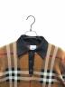 中古・古着 BURBERRY (バーバリー) シルクブレンドポロシャツ ブラウン サイズ:M：27000円