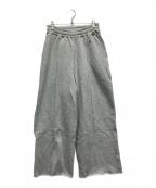 Adam et Rope HOMMEアダムエロペ オム）の古着「別注Champion WIDE SWEAT PANTS」｜グレー