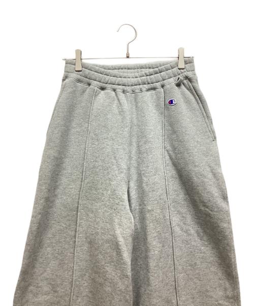 Adam et Rope HOMME（アダムエロペ オム）Adam et Rope HOMME (アダムエロペ オム) 別注Champion WIDE SWEAT PANTS グレー サイズ:Sの古着・服飾アイテム