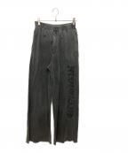 masuエムエーエスユー）の古着「NEVERLAND BAGGY SWEAT PANTS」｜グレー