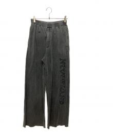 masu（エムエーエスユー）の古着「NEVERLAND BAGGY SWEAT PANTS」｜グレー