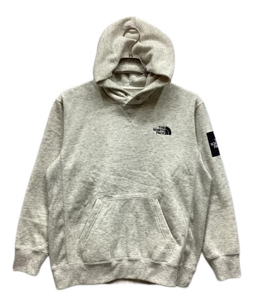 THE NORTH FACE（ザ ノース フェイス）THE NORTH FACE (ザ ノース フェイス) Square Logo Hoodie ライトグレー サイズ:Mの古着・服飾アイテム
