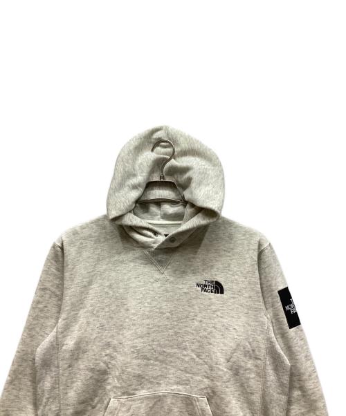 THE NORTH FACE（ザ ノース フェイス）THE NORTH FACE (ザ ノース フェイス) Square Logo Hoodie ライトグレー サイズ:Mの古着・服飾アイテム