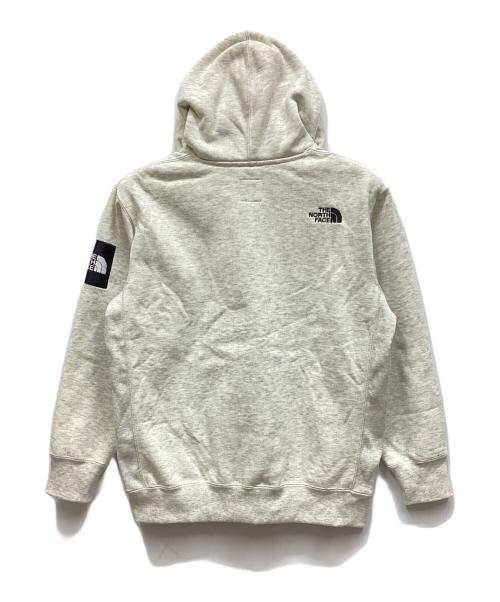 THE NORTH FACE（ザ ノース フェイス）THE NORTH FACE (ザ ノース フェイス) Square Logo Hoodie ライトグレー サイズ:Mの古着・服飾アイテム