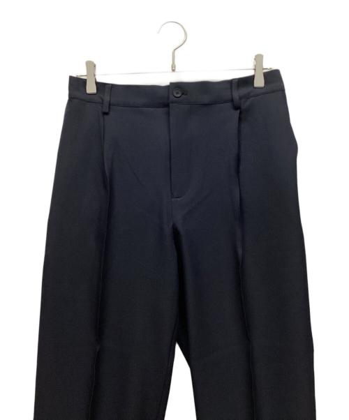 mb（エムビー）mb (エムビー) テーパードスラックス ネイビー サイズ:Lの古着・服飾アイテム