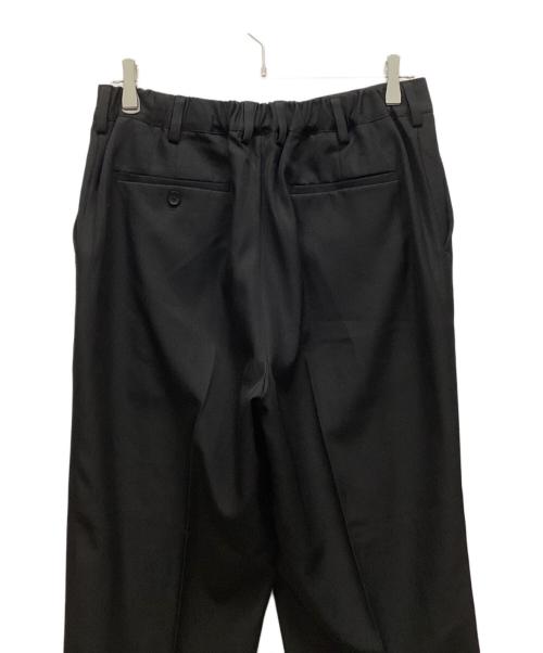 mb（エムビー）mb (エムビー) テーパードスラックス ブラック サイズ:Lの古着・服飾アイテム