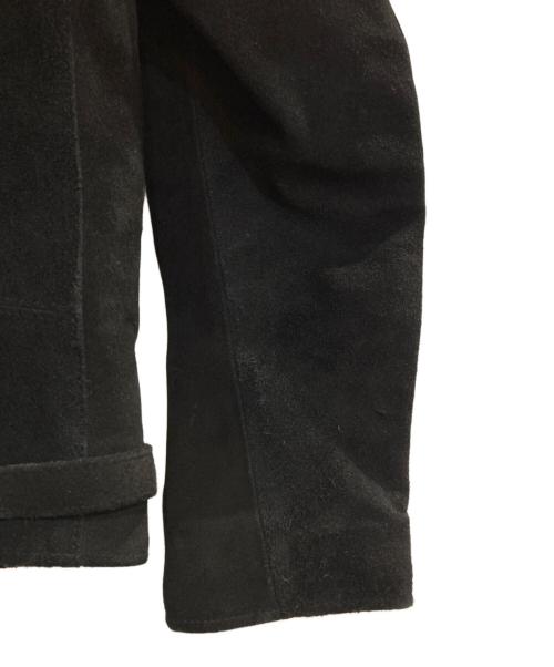 COOTIE（クーティー）COOTIE (クーティー) スウェードライダースジャケット ブラック サイズ:Mの古着・服飾アイテム