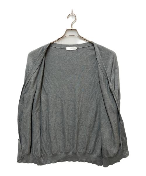 Graphpaper（グラフペーパー）Graphpaper (グラフペーパー) Suvin Cardigan グレー サイズ:１の古着・服飾アイテム