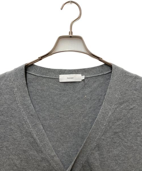Graphpaper（グラフペーパー）Graphpaper (グラフペーパー) Suvin Cardigan グレー サイズ:１の古着・服飾アイテム