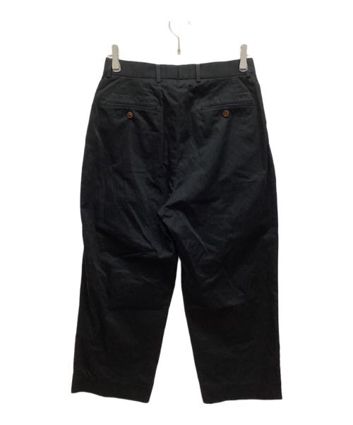 NEAT（ニート）NEAT (ニート) タックパンツ ブラック サイズ:44の古着・服飾アイテム