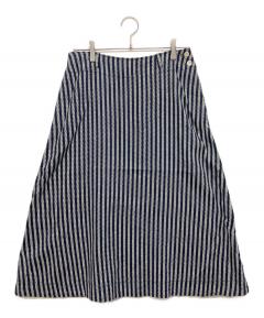 中古・古着通販】MARNI (マルニ) ラップスカート ネイビー サイズ:36