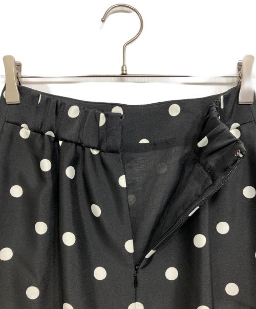 SINME（シンメ）SINME (シンメ) ドットタイトスカート ブラック サイズ:Ｍの古着・服飾アイテム