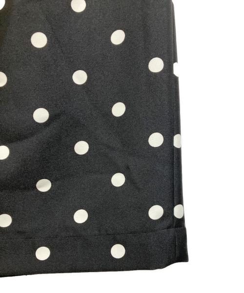 SINME（シンメ）SINME (シンメ) ドットタイトスカート ブラック サイズ:Ｍの古着・服飾アイテム