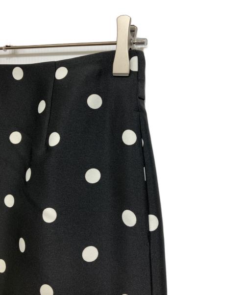 SINME（シンメ）SINME (シンメ) ドットタイトスカート ブラック サイズ:Ｍの古着・服飾アイテム