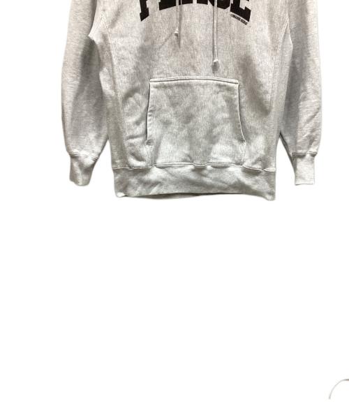 ONAOSHI GEORGE（-）ONAOSHI GEORGE (-) ロゴパーカー グレー サイズ:Lの古着・服飾アイテム