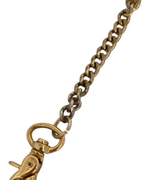 Vivienne Westwood（ヴィヴィアンウエストウッド）Vivienne Westwood (ヴィヴィアンウエストウッド) ”オーブロゴ”がま口チェーンウォレット サイズ:表記なしの古着・服飾アイテム