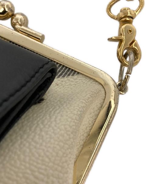 Vivienne Westwood（ヴィヴィアンウエストウッド）Vivienne Westwood (ヴィヴィアンウエストウッド) ”オーブロゴ”がま口チェーンウォレット サイズ:表記なしの古着・服飾アイテム