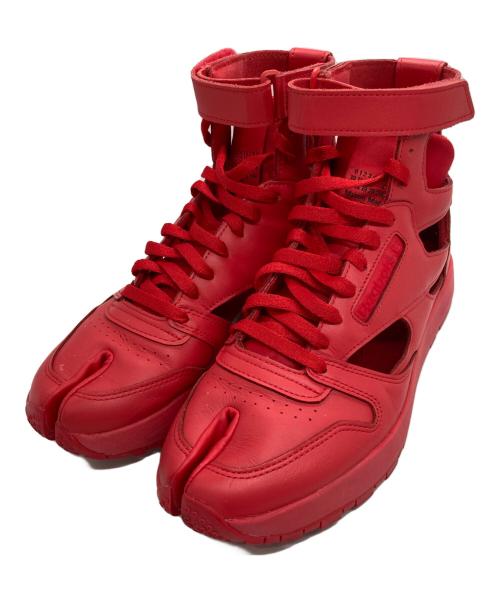 REEBOK（リーボック）REEBOK (リーボック) Maison Margiela (メゾンマルジェラ) Classic Leather Tabi High レッド サイズ:US9の古着・服飾アイテム