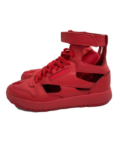REEBOK（リーボック）REEBOK (リーボック) Maison Margiela (メゾンマルジェラ) Classic Leather Tabi High レッド サイズ:US9の古着・服飾アイテム